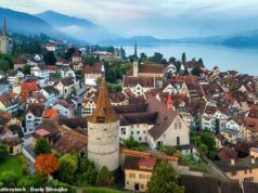 Cidade suíça inundada pelos ultra-ricos de Dubai: filas se formam ao redor do quarteirão por apartamentos enquanto o pitoresco cantão é inundado por elites ricas após um êxodo dos Emirados Árabes Unidos