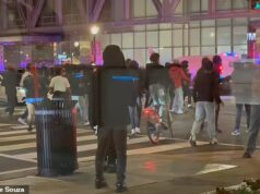 Um bairro chique de DC é mais uma vez invadido por uma multidão de adolescentes violentos, enquanto grupos locais de vigilantes dizem que o toque de recolher é racista.