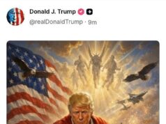 Indignação de aliados próximos de Trump depois que a foto de Deus se tornou viral, instando-o a mostrar ‘humildade’ – e o principal líder do Irã ‘insultando’ o Papa Leão