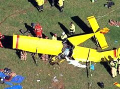 Piloto lutando pela vida depois que seu avião leve caiu em um paddock de Berrima em NSW Southern Highlands