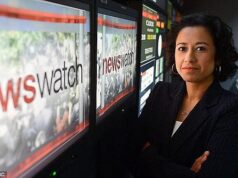 A ex-apresentadora da BBC Samira Ahmed foi ridicularizada por reclamar ao órgão de fiscalização da publicidade sobre o pôster do filme A Múmia sobre o ‘impacto nas crianças’