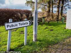 Entre na fila: é mais provável que os britânicos sejam pegos de surpresa, pois agora há apenas um banheiro público para cada 15.000 pessoas após um aumento alarmante nos fechamentos