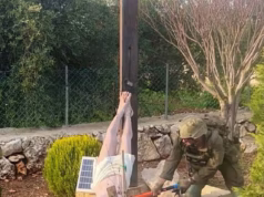 Dois soldados das FDI foram presos após atacar uma estátua de Jesus com um machado no Líbano