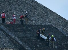 O massacre de Columbine ‘inspirou’ o atirador que matou turistas e feriu 13 nas pirâmides mexicanas: assassino ataca no 27º aniversário do tiroteio em escola