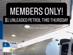 O bilionário Adrian Portelli anunciou esta semana planos de vender combustível por US$ 1 o litro ao abrir seu primeiro posto de gasolina.