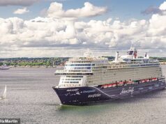 Criança de dois anos ‘luta por suas vidas’ depois de ‘cair vários metros’ a bordo de navio de cruzeiro