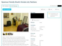 Apartamentos ‘apenas para muçulmanos’ anunciados por proprietários em partes do leste de Londres, em violação da Lei da Igualdade