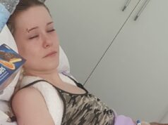 Mãe e filha britânicas não seguradas, de 19 anos, presas no hospital de Montenegro com ferimentos que ‘mudaram suas vidas’ e enfrentam uma conta de £ 40.000 após serem atropeladas por um carro montado na calçada