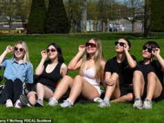 Mais quente que a Grécia! A Escócia deverá sufocar com uma onda de calor na primavera… mas os bombeiros alertaram sobre os riscos de incêndios florestais