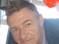 O pai australiano, 57, foi algemado e saiu do aeroporto de Perth após fazer ameaças selvagens