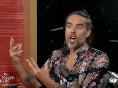 Russell Brand diz a Piers Morgan que não é uma coisa “moralmente boa” dormir com uma garota de 16 anos – já que ele admite que pode acabar na prisão