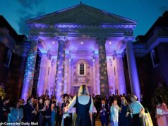 Estrelas de TV e aliados de Trump se reúnem no glamoroso jantar dos correspondentes do Daily Mail na Casa Branca, que foi o ‘papo da cidade’