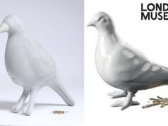Discussão em Londres atinge fãs de museus alegando que logotipo de cocô de pombo foi ‘roubado’ de designers de Manchester