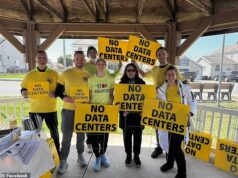 Os residentes estão furiosos porque a sua bela e pequena cidade está prestes a ser “destruída” por um vasto centro de dados com florestas e natureza… mas recusam-se a voltar atrás.