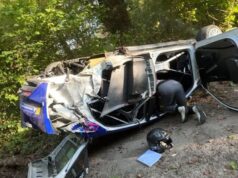 O pai de Max Verstappen, Jos, 54, se envolveu em um acidente ‘violento’ depois que seu carro bateu em uma árvore durante um rali na Bélgica