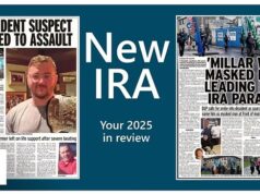 MI5 envia nova mensagem de vídeo no estilo ’embrulhado no Spotify’ do IRA pedindo que eles renunciem após o último carro-bomba fora da delegacia de polícia de Belfast