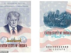 Passaporte dos EUA com retrato de Trump revelado em redesenho histórico