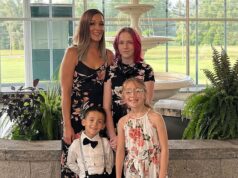 Uma mãe de três filhos foi baleada e morta quando tentou intervir e impedir uma briga de bar