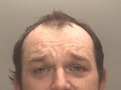 Um pai bêbado e viciado em drogas, de 41 anos, foi preso por roubar uma escavadeira de 24 toneladas e destruí-la contra um trailer do Royal Mail durante um tumulto de três horas na cidade.