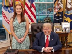 Conheça a rainha do concurso de mandíbula ácida preparada para substituir Caroline Leavitt… enquanto membros de Trump julgam seus poderes de secretária de imprensa