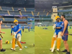 ‘Tum aya, saath me camera leke aya … Bhagao Isco’: o golpe engraçado de Deepak Chahar Dhoni antes de MI vs CSK