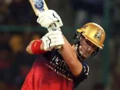 Kohli joga contra Bethel para selar a vitória do RCB contra Gujarat