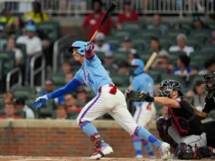 Dominique Smith homers e Chris Sale do Braves completam 13-1 Guardians com 19 rebatidas