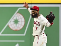 Joe Adele faz três home runs na vitória dos Angels sobre o Seattle Mariners