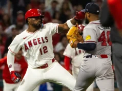 O rebatedor dos Angels, Jorge Soler, começa a cumprir suspensão de 4 jogos contra o Yankees após cobrança de pênalti