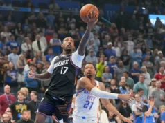 Jamari Boya lidera os reservas do Suns na vitória por 135-103 sobre o Thunder no final da temporada sem sentido