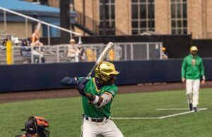 O beisebol de Notre Dame abandonou outra série ACC enquanto as lutas continuavam