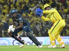 Outra falha de ordem superior do IPL para Chennai perdeu para Gujarat por 8 postigos. Calcutá hospeda Lucknow