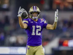 Perfil do draft da NFL: WR Denzel Boston, Washington