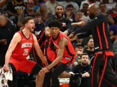 ‘Real PG’: Rockets vencem pela sétima vitória consecutiva enquanto Amen Thompson domina Sun