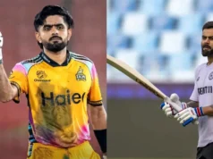 Babar Azam quebrou o recorde de Virat Kohli, Chris Gayle, após século sensacional no PSL.