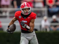 Os Saints trabalham pessoalmente com a ameaça vertical dos Georgia Bulldogs, Noah Thomas