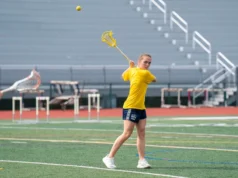 Quem é a melhor jogadora de lacrosse feminina na área de Bucks County?