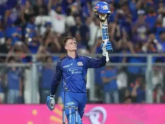 O mais rápido e mais alto! Ryan Rickelton cria a história do MI com o primeiro século IPL