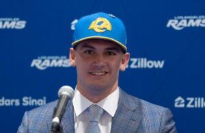 Por dentro das primeiras 24 horas de Ty Simpson como Los Angeles Ram