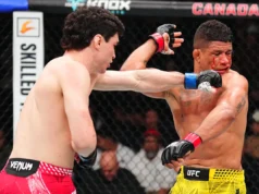 UFC Winnipeg: Mike Mallott consegue nocaute técnico no terceiro round sobre Gilbert Burns, que chama isso de carreira