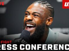 Coletiva de imprensa pós-luta do UFC Vegas 116