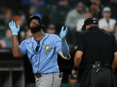 Caminero, Fraley e DeLuca home run enquanto Ray derrota o White Sox por 8-3 pela 5ª vitória consecutiva