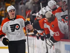 Quem é Porter Martone, novato do Flyers iluminando os playoffs da Stanley Cup?