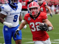 Os Titãs realizaram uma reunião virtual de pré-draft com o versátil craque da Geórgia