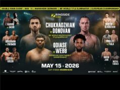 Karen Chukhadjian x Paddy Donovan Eliminator 15 de maio