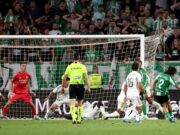 O ex-artilheiro marcou um gol no final contra o Real Madrid