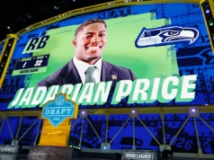 O número da camisa de Zadarian Price foi divulgado, junto com o resto dos novatos do Seahawks