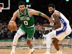 Pontuações do Celtics x 76ers, atualizações ao vivo e destaques do jogo 3 da série de playoffs da NBA