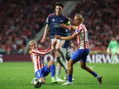 O Atlético estará confiante nas chances finais da UCL após empate infeliz com o Arsenal