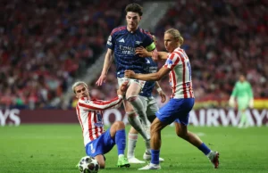 O Atlético estará confiante nas chances finais da UCL após empate infeliz com o Arsenal